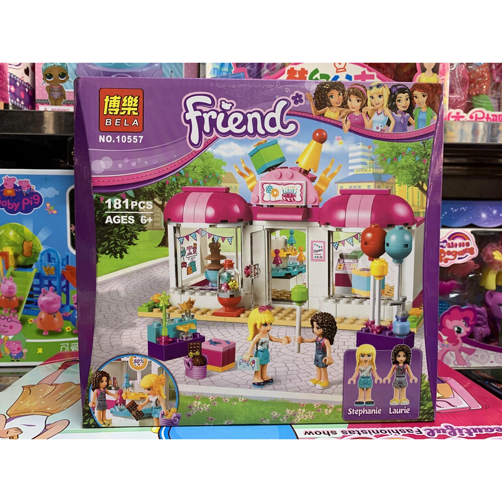 Xếp hình lắp ghép lego BELA Friends 10557