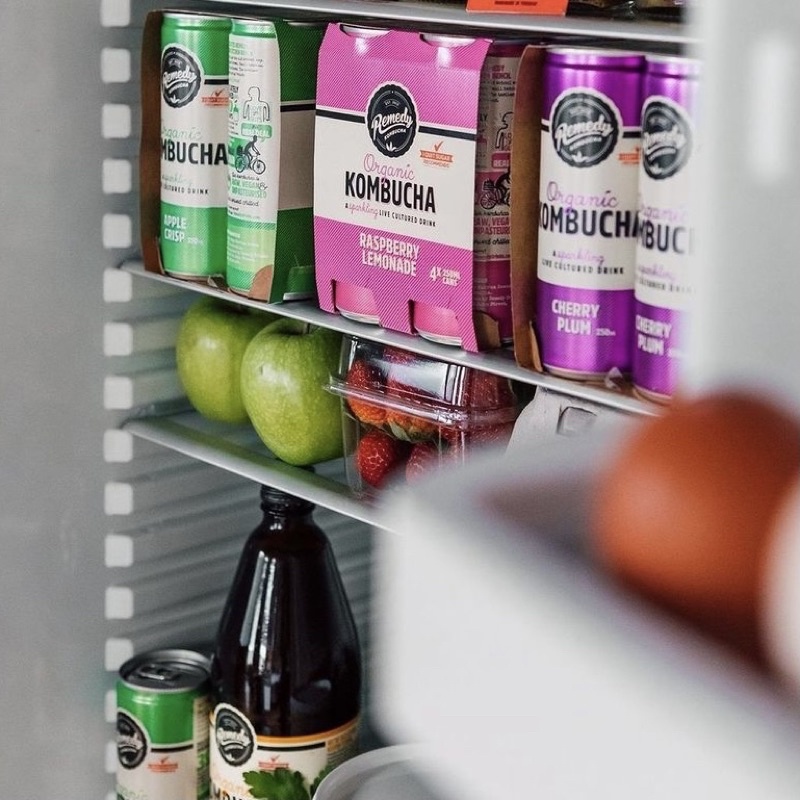 TRÀ KOMBUCHA ORGANIC REMEDY ÚC 250ML x 4