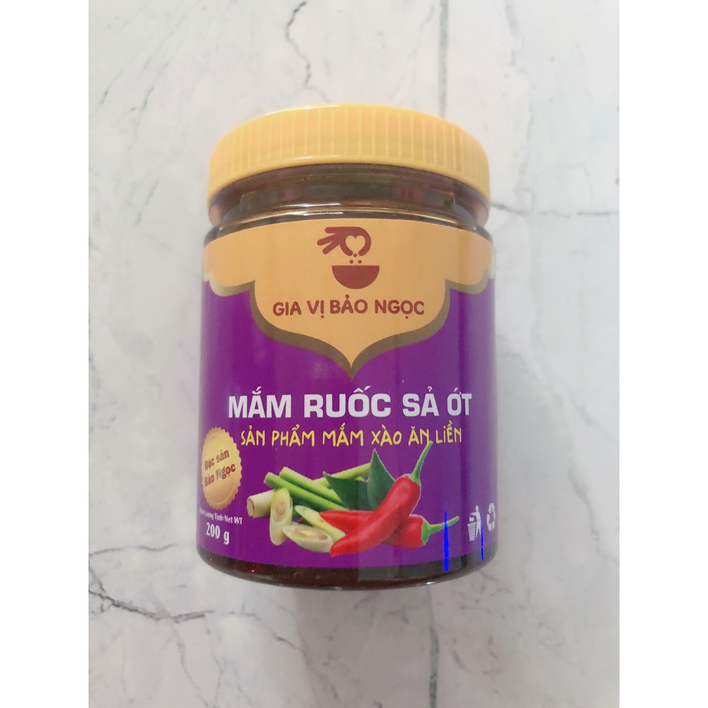 Mắm ruốc sả ớt ăn liền Bảo Ngọc 200g