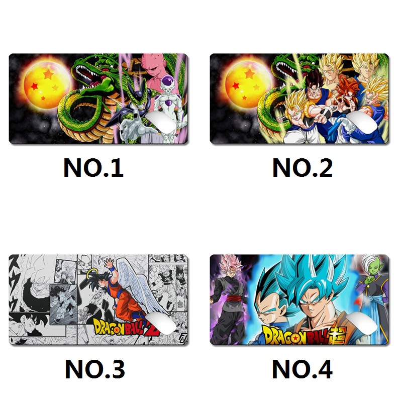 Tấm Lót Chuột Và Bàn Phím Máy Tính 30x60cm Hình Dragon Ball