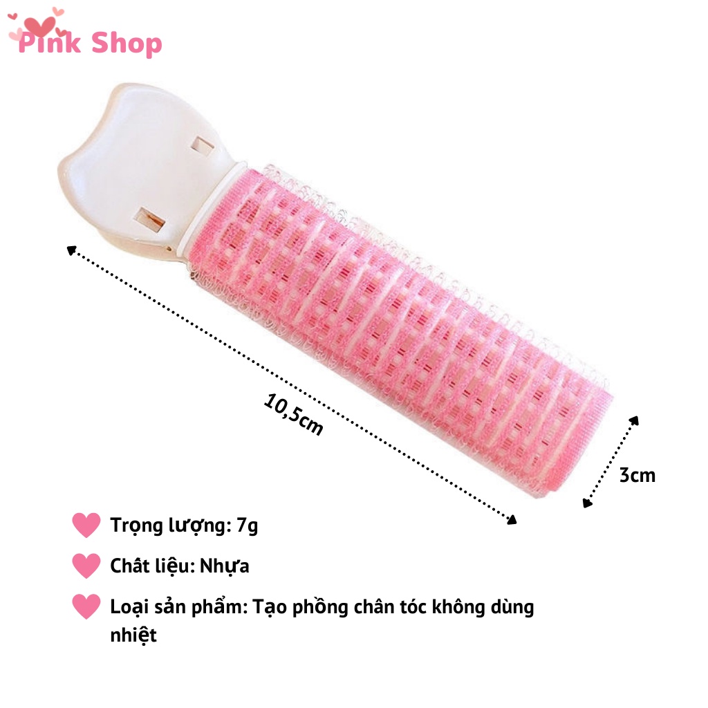 Kẹp phồng chân tóc Pinkshop không cần dùng nhiệt không hại tóc và da đầu