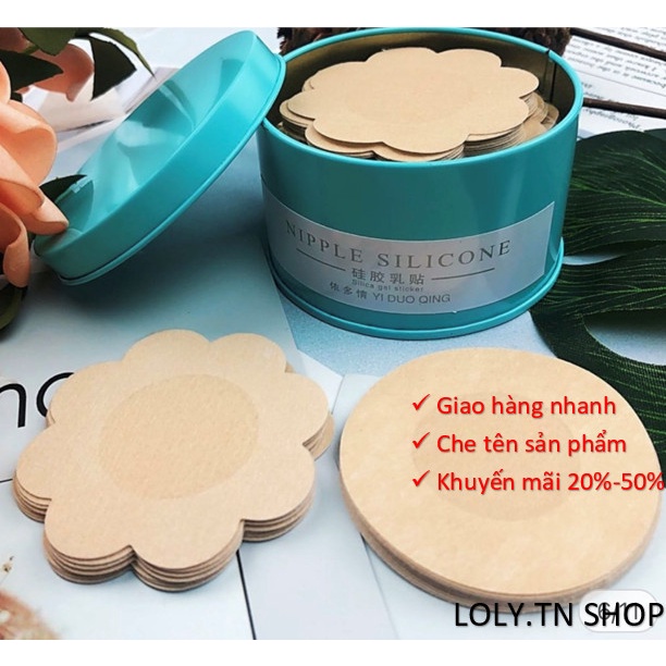 M02 - Miếng dán ti giấy, miếng dán nhũ hoa