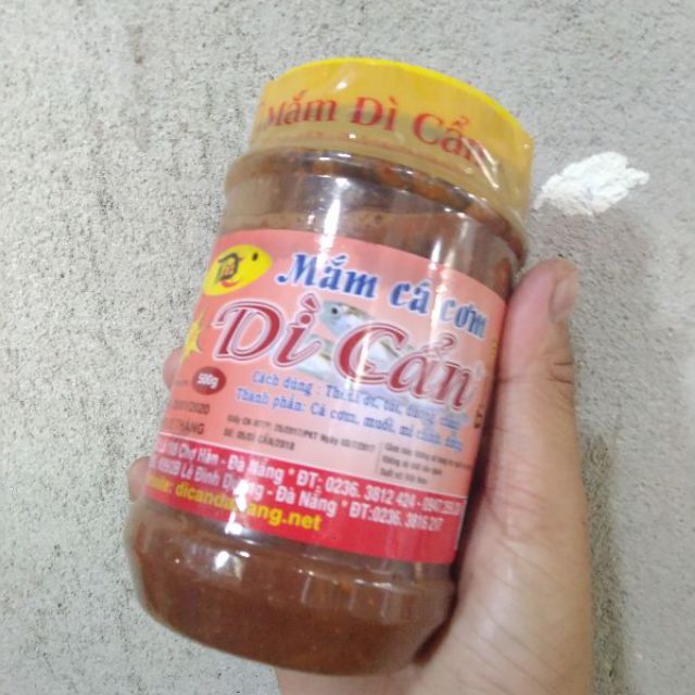 MẮM CÁ CƠM MẮM CÁI CÁ CƠM DÌ CẨN 500G - HÀNG LOẠI 1
