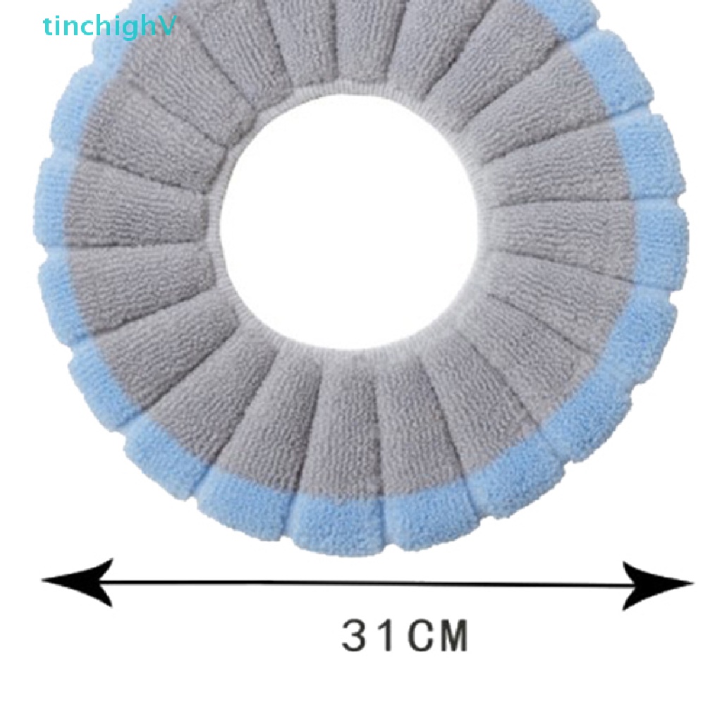 Đệm Lót Bồn Cầu Mềm Mại Ấm Áp Giặt Được Tiện Lợi