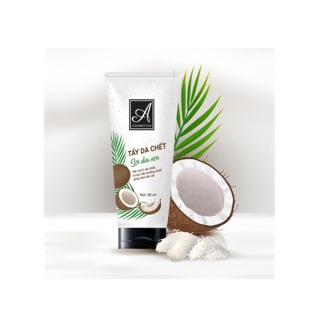 Tẩy da chết muối sợi dừa non dành cho face - 50ml
