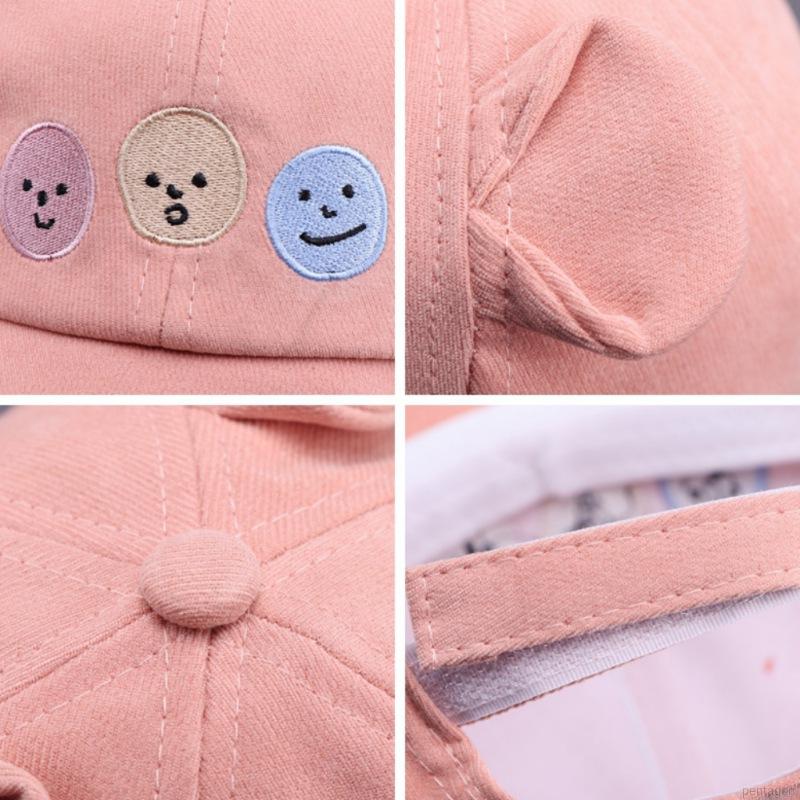 Nón Lưỡi Trai Hình Biểu Tượng Cảm Xúc Dễ Thương Cho Bé