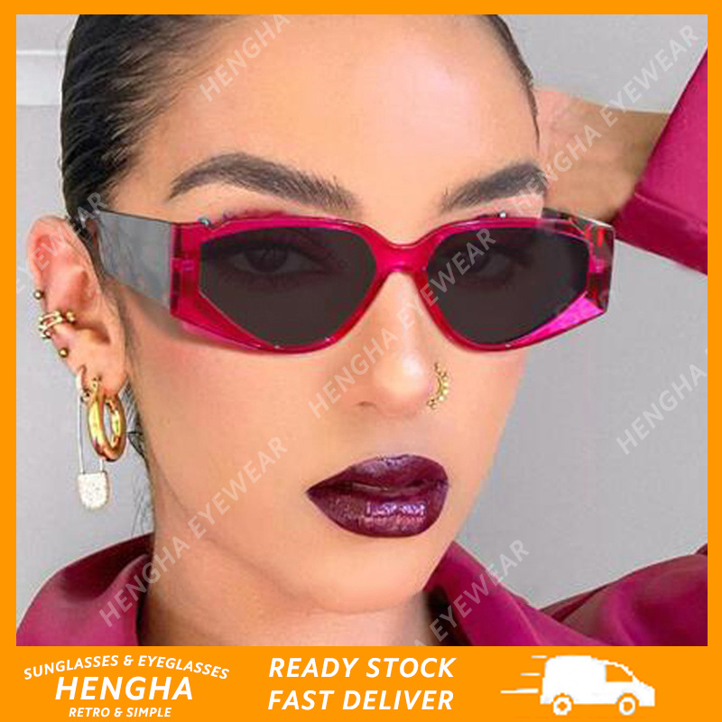 Kính mát gọng hình oval phong cách retro dành cho phái đẹp