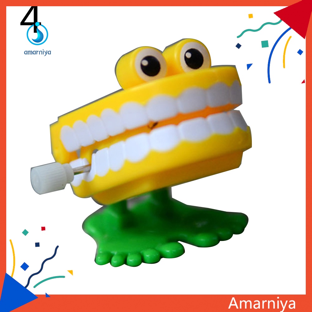 Đồ Chơi Lò Xo Hình Hàm Răng Hoạt Hình Vui Nhộn Cho Bé