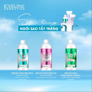 ❤️ [ HÀNG CHÍNH HÃNG ] Nước Tẩy Trang EVELINE ❤️