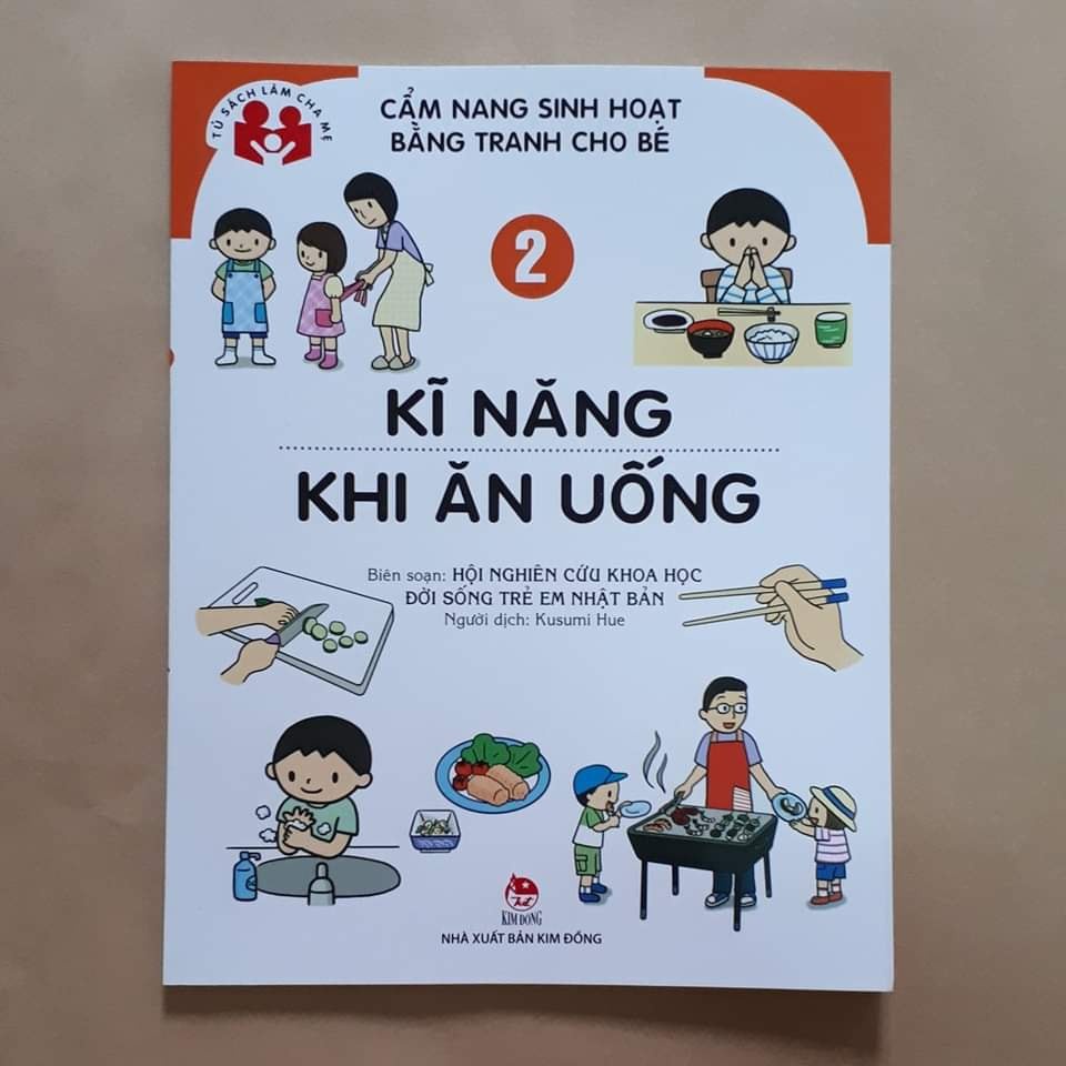 Sách Combo 4 Quyển Cẩm Nang Sinh Hoạt Bằng Tranh Cho Bé