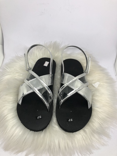 Sandal nữ sandal đồng nai ( đế đen quai vàng đế bò quai bạc đế đen quai bạc ) size từ 35 nữ đến 40 nữ