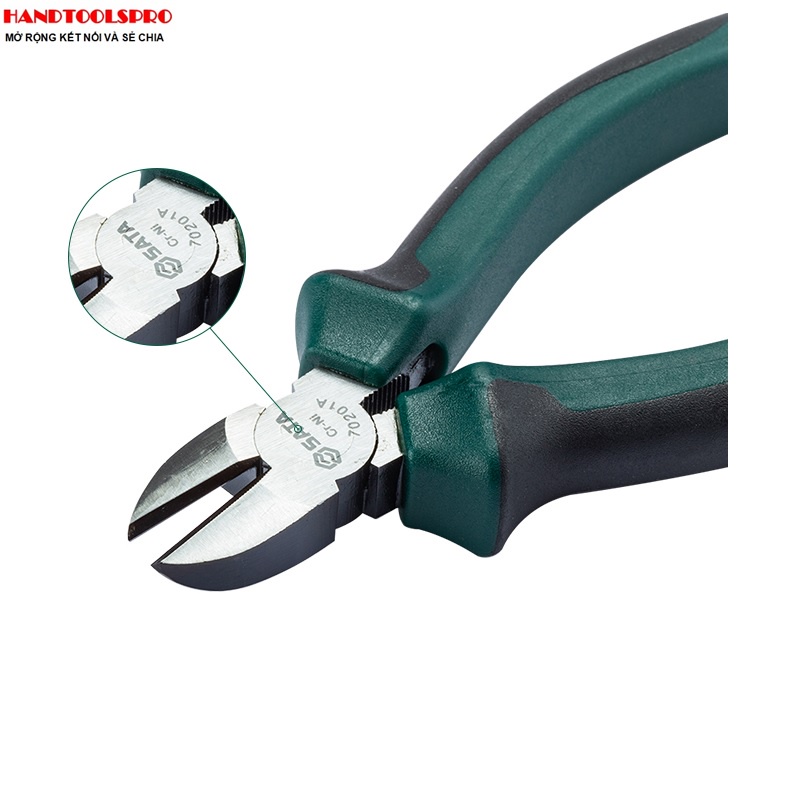 Kìm cắt cao cấp siêu bén 5"-6"-7"Sata 70202A