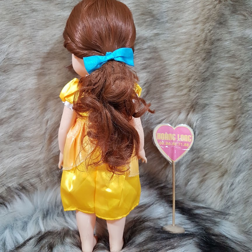 Búp Bê Disney Animator 39 cm Belle 16 inch doll Người Đẹp &amp; Quái Vật ( xem kĩ mô tả trước khi kết đơn)