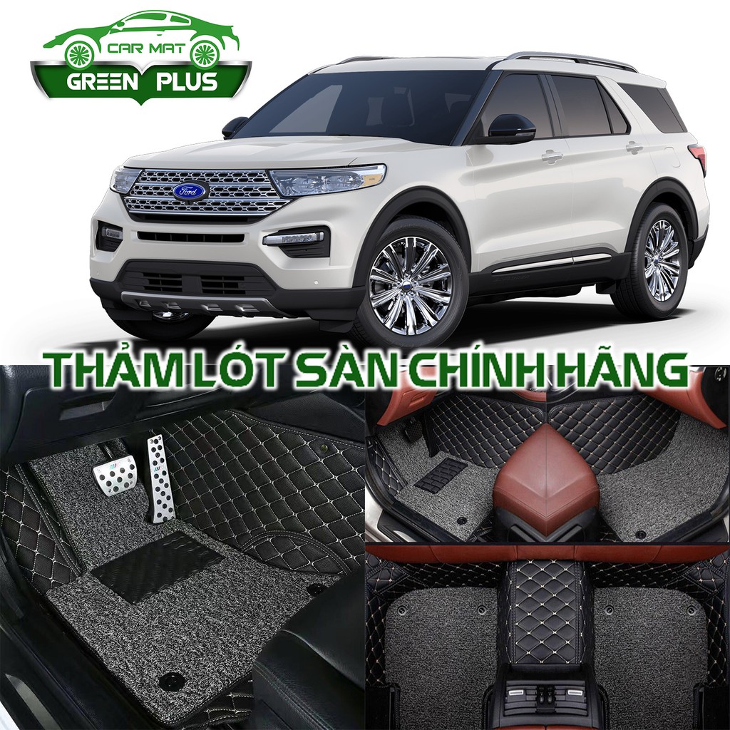 [Da cao cấp Diamond] Thảm lót sàn ô tô 5D,6D Ford Exploder