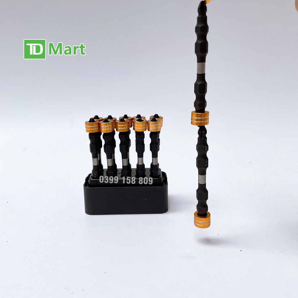 Mũi vít 4 cạnh có nam châm trợ lực siêu hít