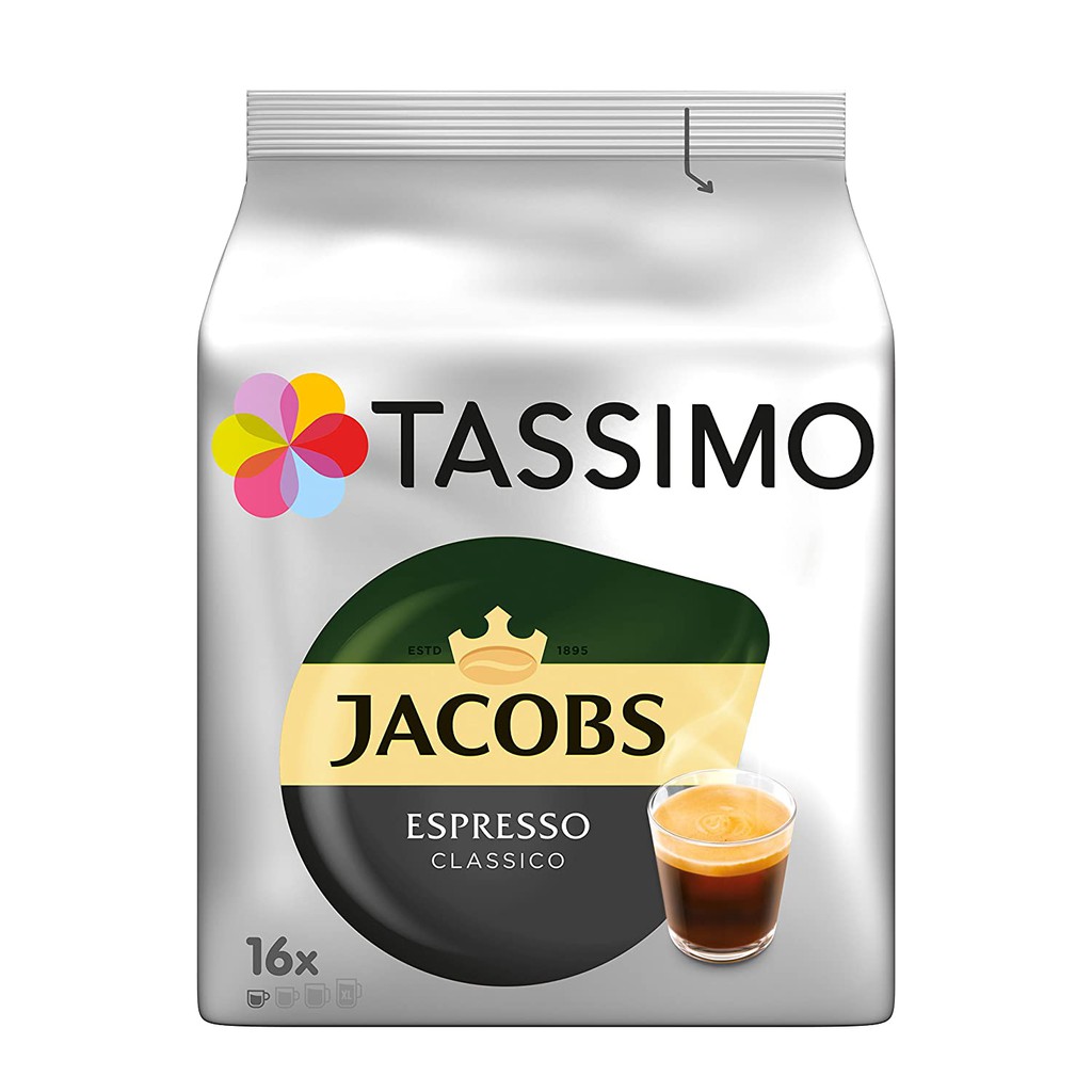 Viên nén cà phê Tassimo Jacobs Espresso Classico