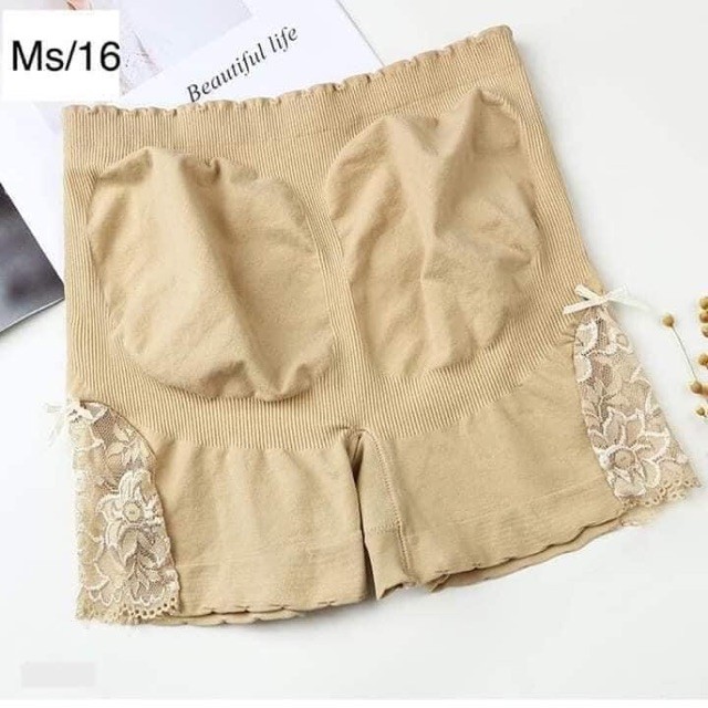 LOẠI TỐT - GIÁ SỈ  Quần váy nâng mông pha ren kháng khuẩn về hàng bao đẹp, mặc cực thích THÂY QUẦN chip Nịt bụNG SL