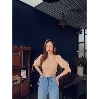 Áo bẹt vai thân chun