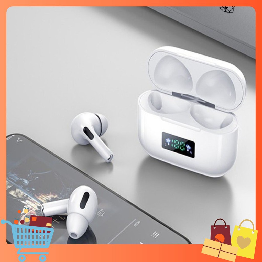 Tai Nghe Bluetooth Apro 3 Wireless 5.0 Màn Hình Led Kỹ Thuật Số Hiển Thị Pin | Âm Thanh Sống Động | Apro3 janna.shop9 | BigBuy360 - bigbuy360.vn