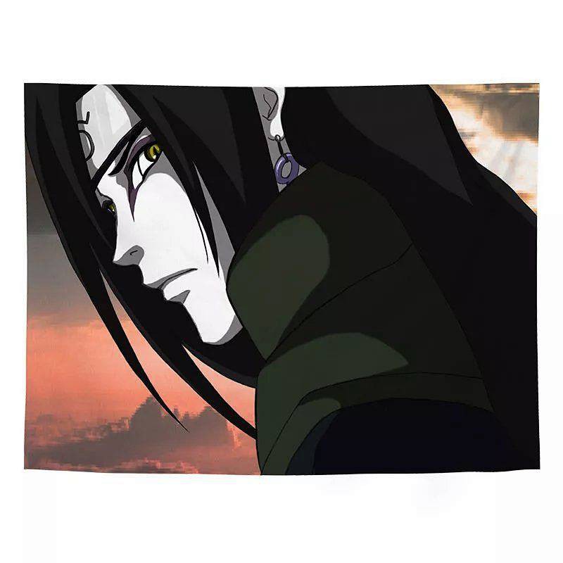 Tranh vải treo tường trang trí nội thất họa tiết hoạt hình Naruto nghệ thuật