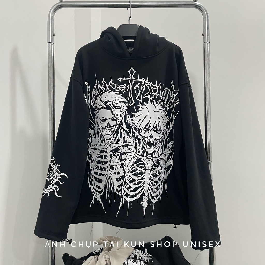 Áo hoodie VAH studio monster Áo khoác nỉ hoodie vah.studio chất nỉ bông hàng vah chính hãng kunshopuinsex