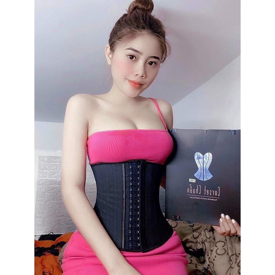 Đai nịt bụng Latex chuẩn Hy Lạp 25 xương gen nịt bụng chính hãng