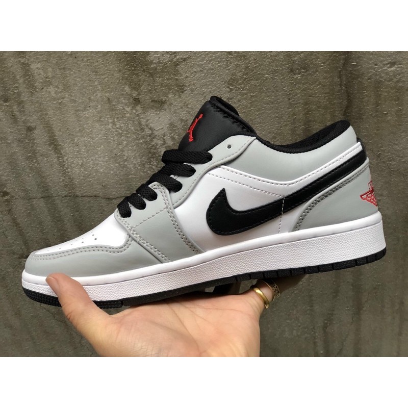 (FULL BOX) Giày thể thao AIR Jordan 1 Low Light Smoke Grey siêu đẹp