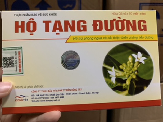 Hộ Tạng Đường - Hỗ trợ phòng ngừa và cải thiện biến chứng tiểu đường