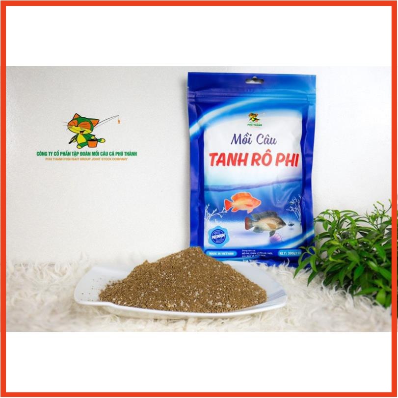 [Mồi Câu Cá] Mồi nền câu cá Phú Thành tanh rô phi 300g