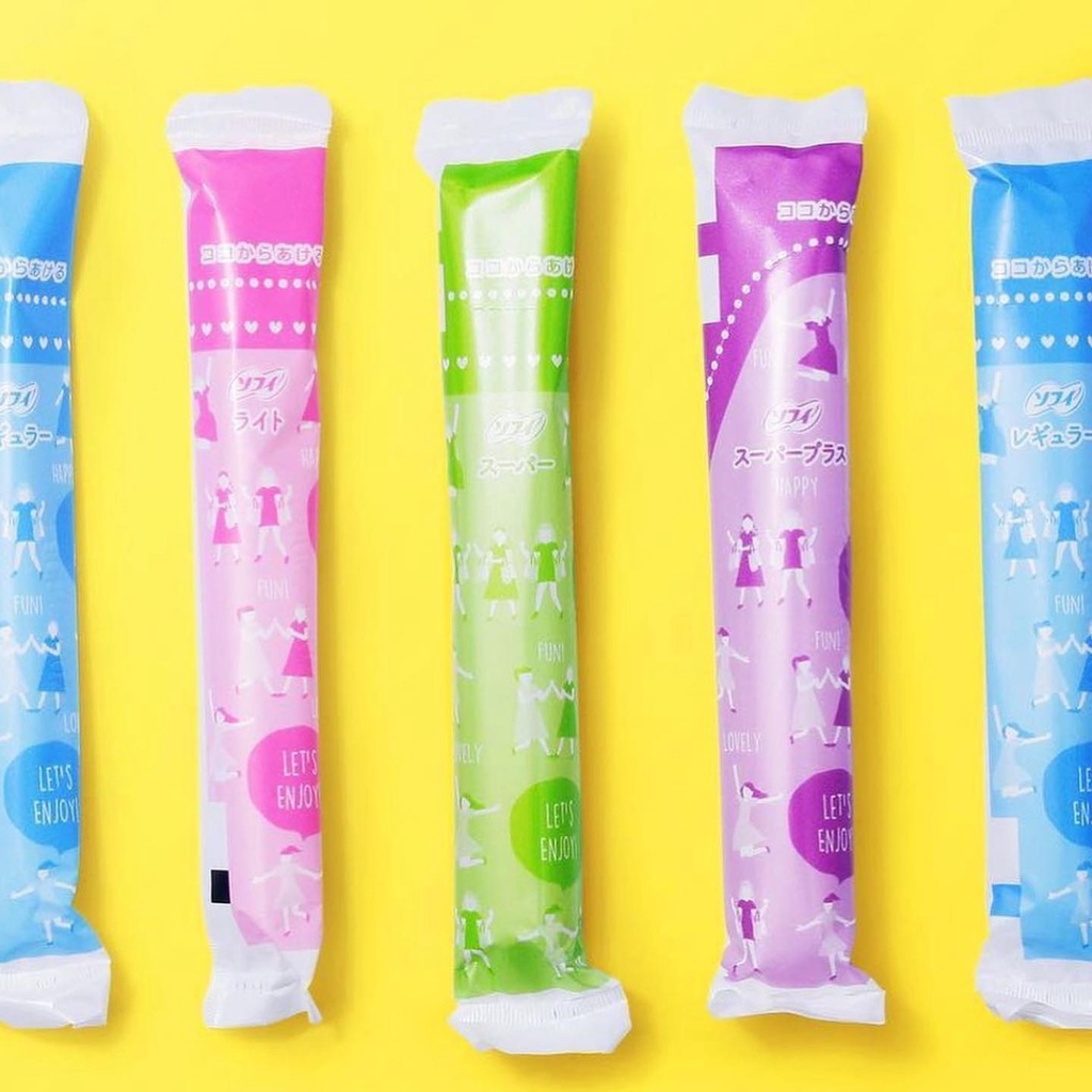 CÓ BILL-Băng vệ sinh Tampon Unicharm Nhật Bản Siêu Thấm Hút Khô Thoáng Dịu Nhẹ Siêu Sạch