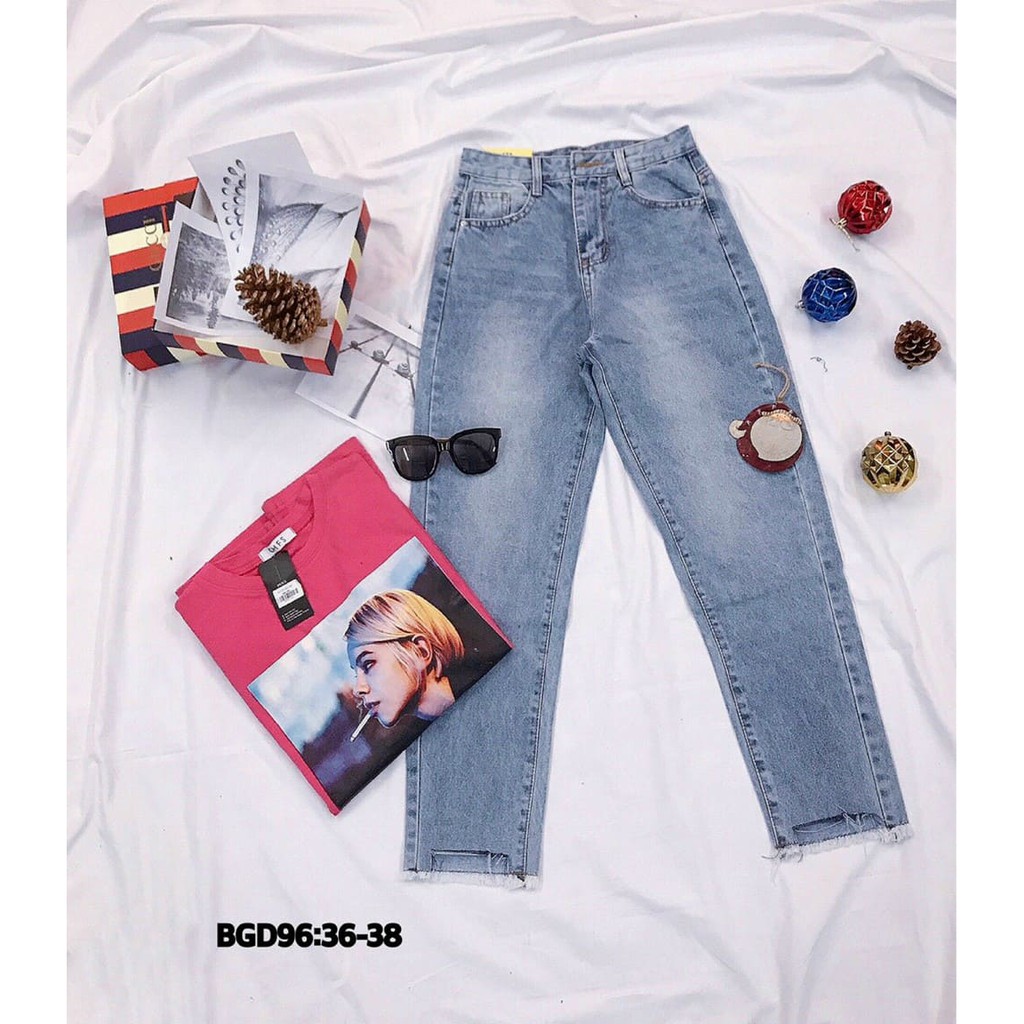 Baggy jeans Bigsize 33-38. Mã BGD 96. Khách ib để được tư vấn chọn size.