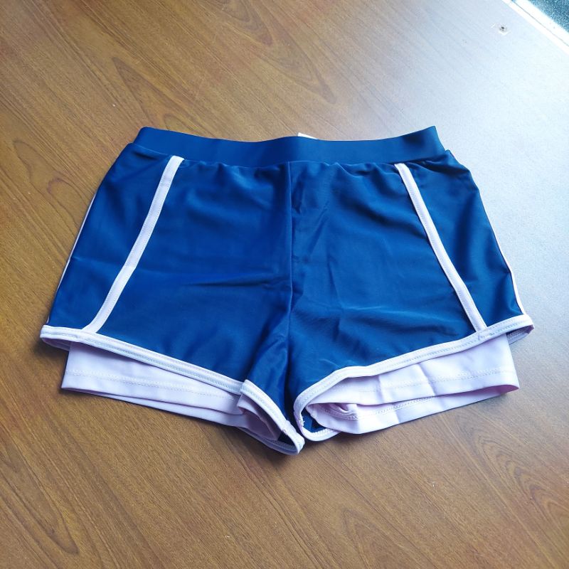 Sét đồ bơi 25-55kg quần ngắn 2 lớp + áo bơi ngắn tay Summer cool YY2098 cho bé gái size lớn hiệu YLIKE