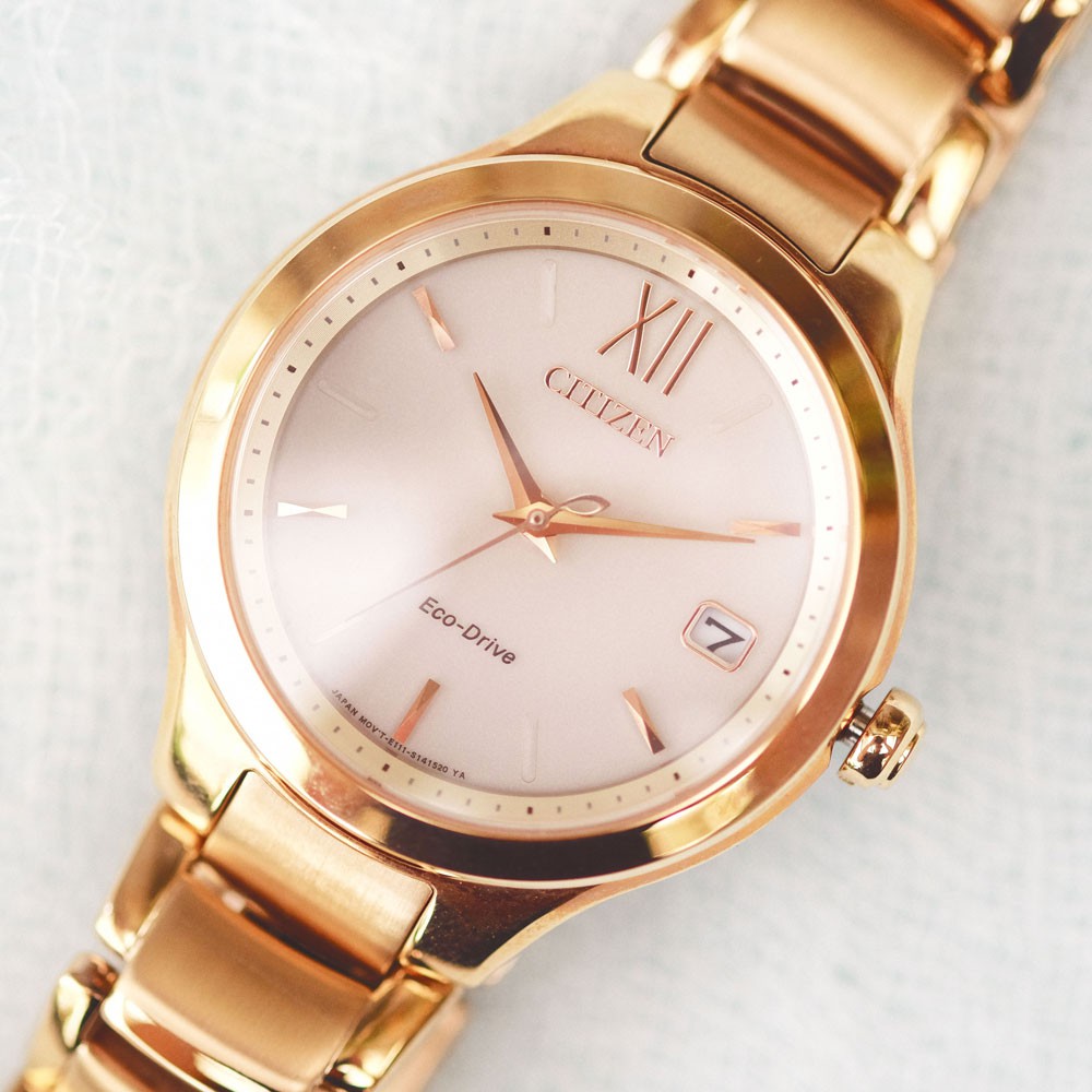 Đồng Hồ Nữ Citizen Dây Thép Không Gỉ EO1163-57P - Mặt Trắng (Sapphire)