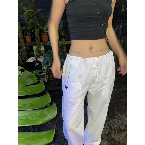 [069] Vòng eo bướm sliver - Butterfly belt Honniee