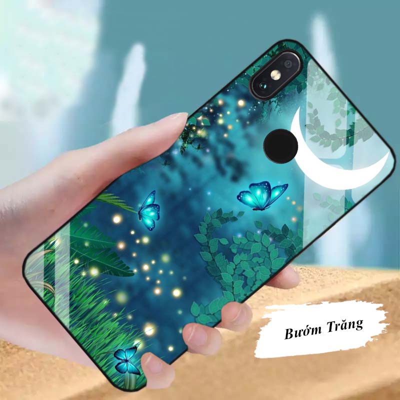 Ốp Lưng XIAOMI MI A2 LITE, REDMI 6 PRO, NOTE 6 Lưng Kính Cường Lực Cao Cấp Mới Nhất