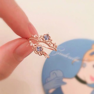 nhẫn Công chúa Disney bạc 925 mạ vàng 10k có bảo hành ( có ảnh và clip thật) hàng có sẵn