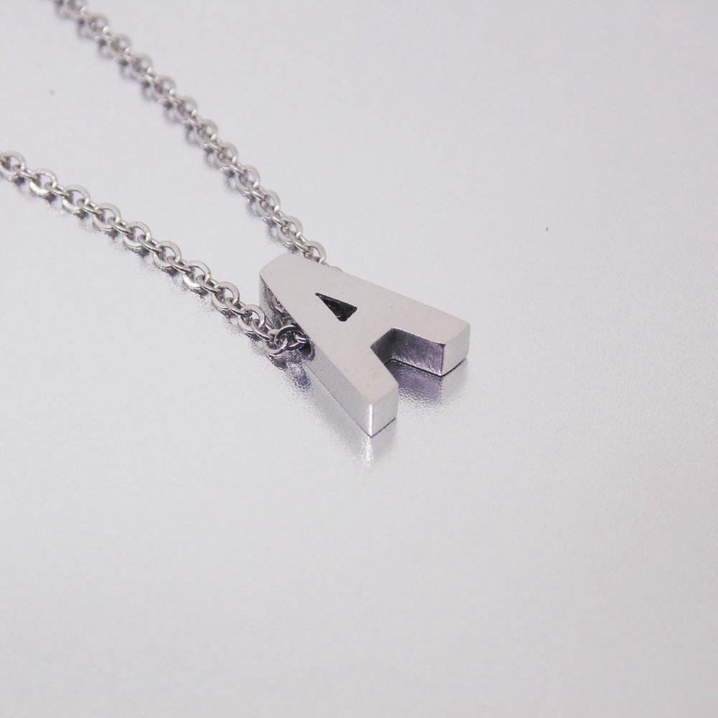 Vòng cổ Hợp Kim Mặt Chữ Cái Thời Trang Cho Nam Nữ