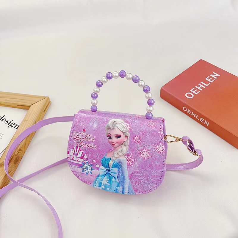[Frozen] Trẻ Em Một Túi Đeo Vai | Túi Đeo Chéo Thời Trang Cho Bé Gái | Túi Xách Hình Công Chúa Elsa Dễ Thương Cho Bé Gái