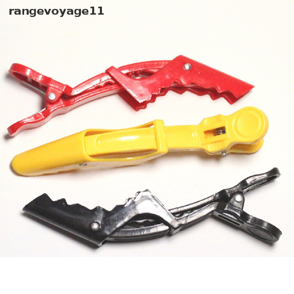 Set 5 Kẹp Tóc Bằng Nhựa Và Hợp Kim Nhôm Chuyên Dụng Cho Salon