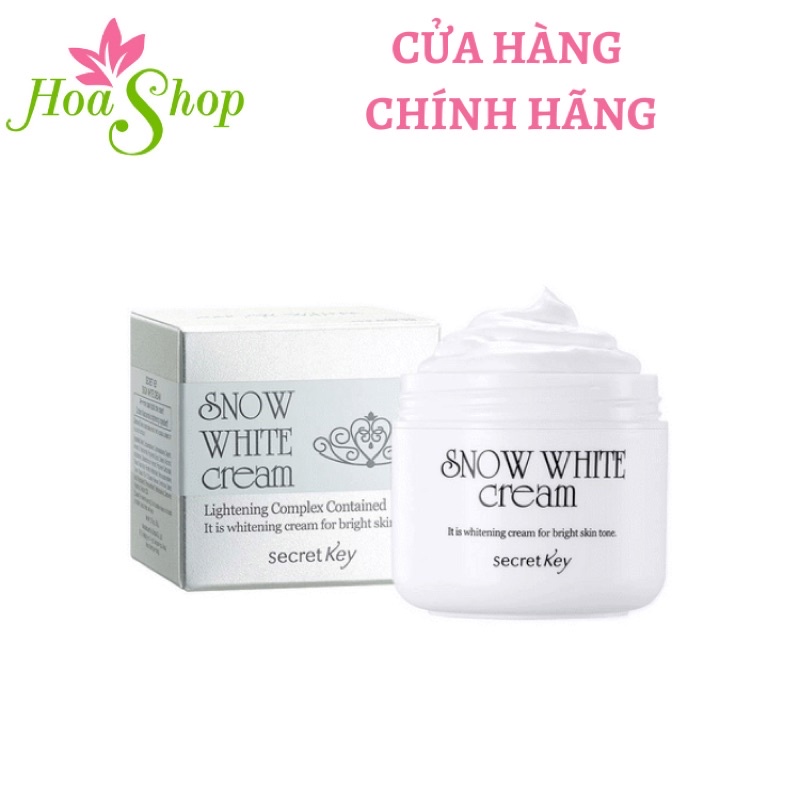 Kem dưỡng trắng da Snow White Cream Secret Key