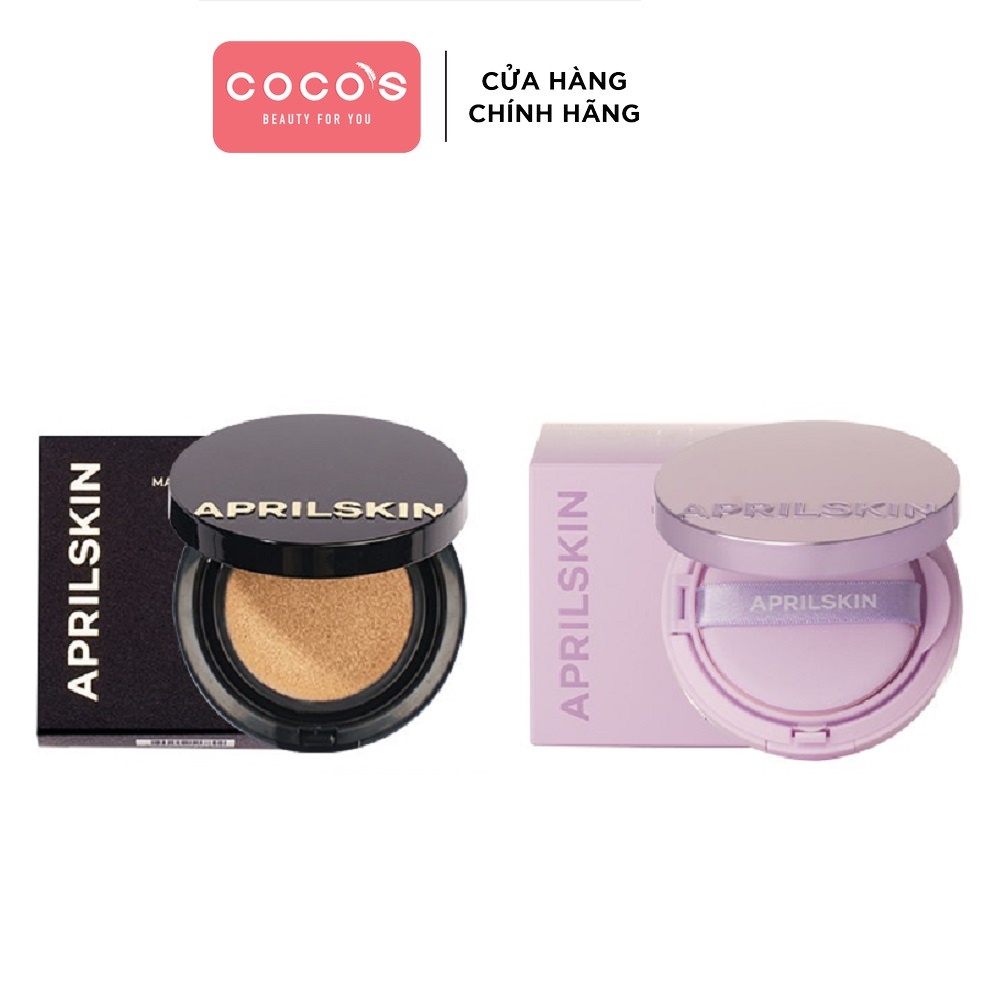 PHẤN NƯỚC APRIL SKIN BLACK MAGIC CUSHION 15g