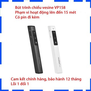 Bút trình chiếu Vesine VP158 - Hỗ trợ giảng dậy cực tốt - Bảo hành 12 tháng - Cam kết lỗi 1 đổi 1