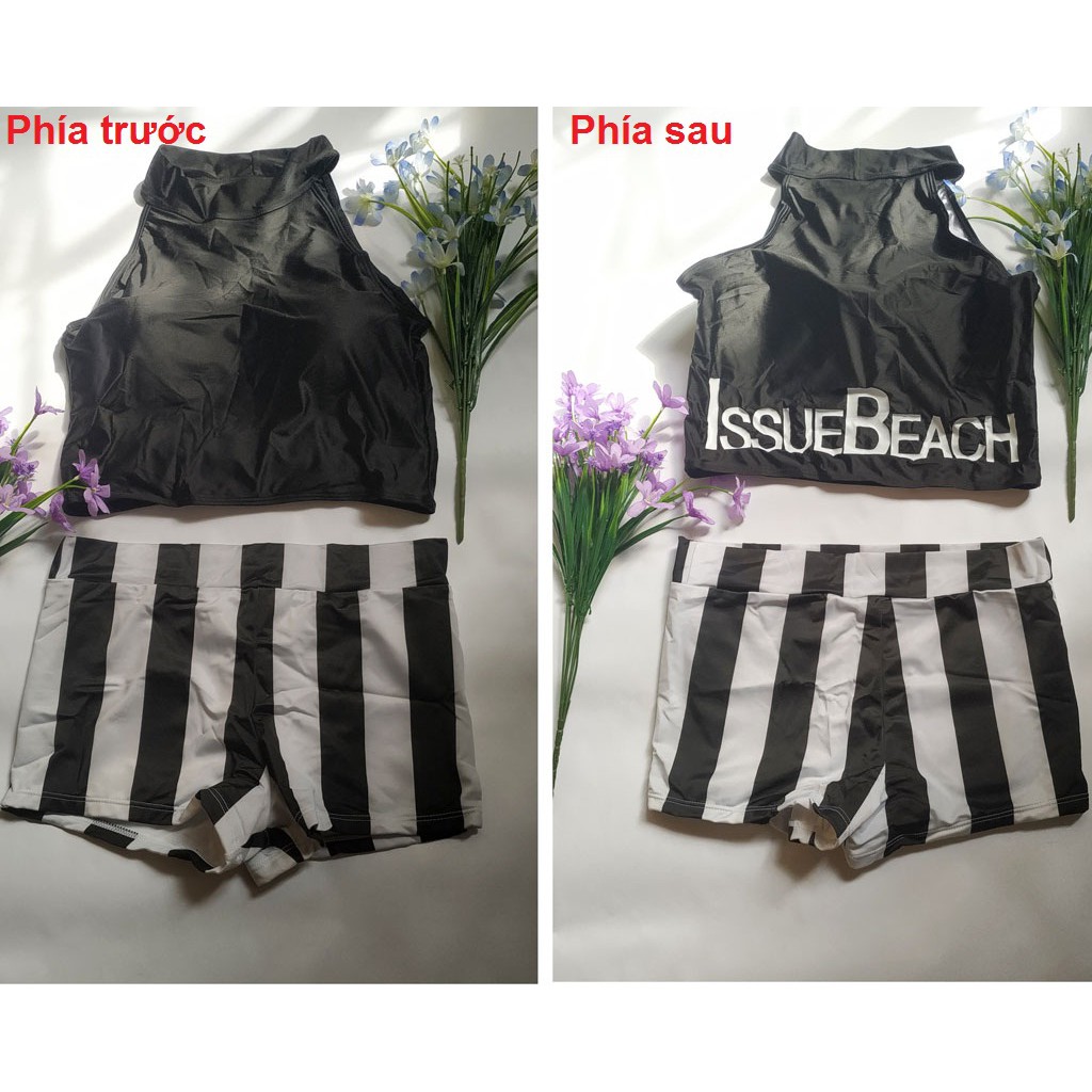 [ẢNH THẬT] Đồ bơi nữ, bộ đồ bơi áo croptop quần short BK-091i | BigBuy360 - bigbuy360.vn