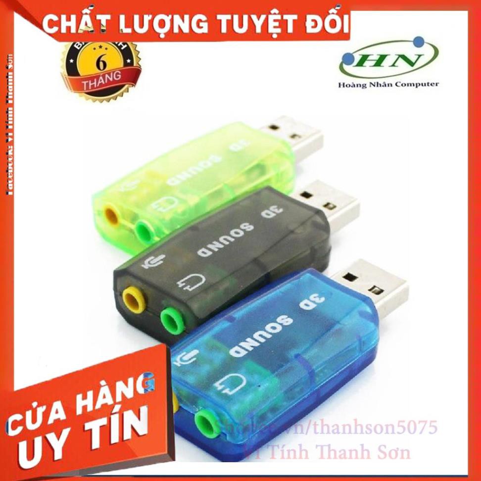 USB RA SOUND 5.1 CHUYỂN ĐỔI TỪ CỔNG USB RA LOA - Vi Tính Thanh Sơn