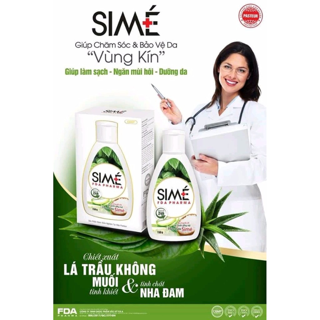 Dung Dịch Vệ Sinh Cho Phụ Nữ 100g SIMÉ