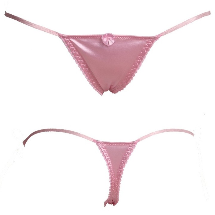 Quần Lót Nữ Lọt Khe Tam Gíac 2 Mảnh Buộc Hông Chất Cotton Thoáng Mát Freesize Dưới 57Kg