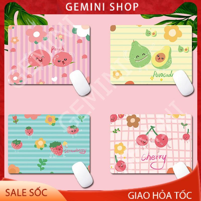 Miếng Lót chuột dễ thương họa tiết cute LC24 Cao su Bàn di tấm di Pad chuột giá rẻ GEMINI SHOP