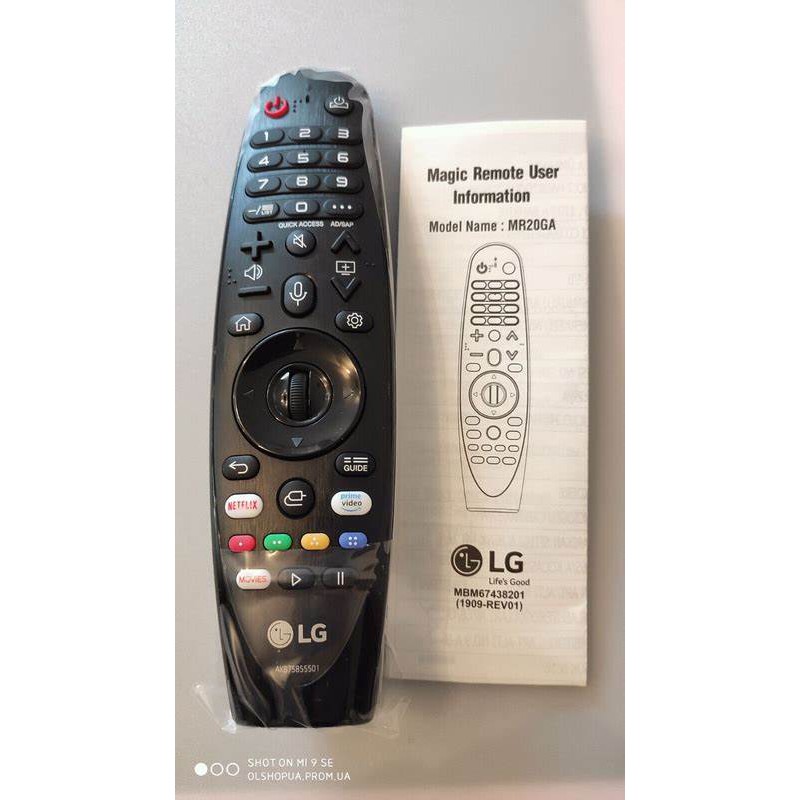 Điều Khiển Bằng Giọng Nói AN-MR20GA Cho LG 2017 2018 2019 2020 4K UHD TV LG TV UN7100 UN7200 UN7300 UN8000 NANO086 NANO91 NANO95 NANO99 Olbx Oledcx Bgx Bgx