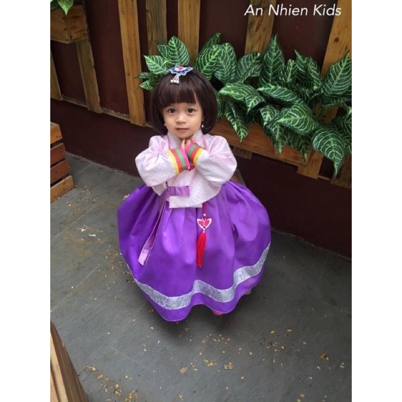 hanbok cho bé gái từ 1-6t