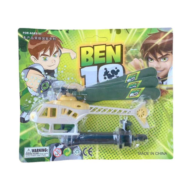 Đồ chơi trẻ em máy bay BEN 10 bằng nhựa cho trẻ giải trí  BEN10